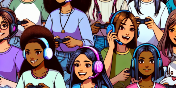 Exploring the Thriving Community of Girls in Online Gaming