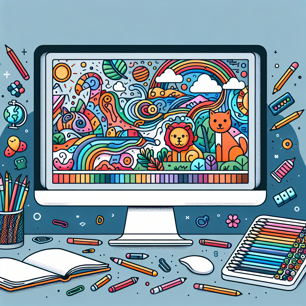Explore Creativity with Free Online Coloring Games: A Fun & Educational Experience